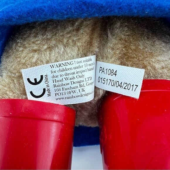 Classic Paddington Bear Plush Toy Rainbow Designs - Picture 9 of 11